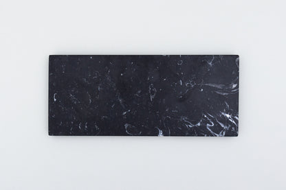 Nevegal -  rechteckige Dekoplatte aus Nero Marquina