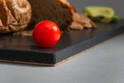 Peking - Tischset/ Servierbrett aus Nero Assoluto  mit Kork